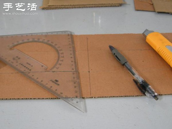 硬纸板废物利用DIY精致收纳柜(图31)