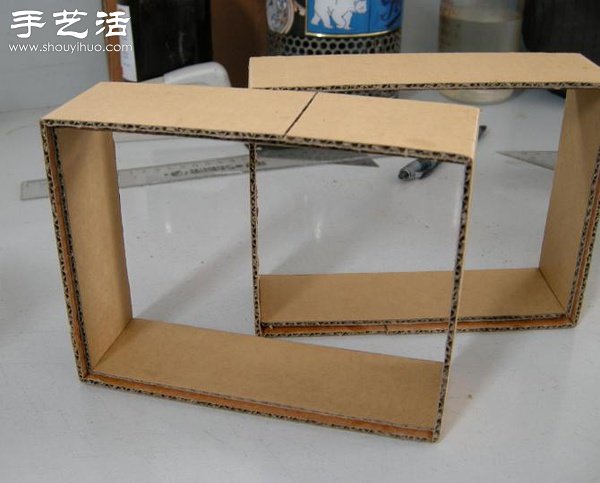 硬纸板废物利用DIY精致收纳柜(图33)