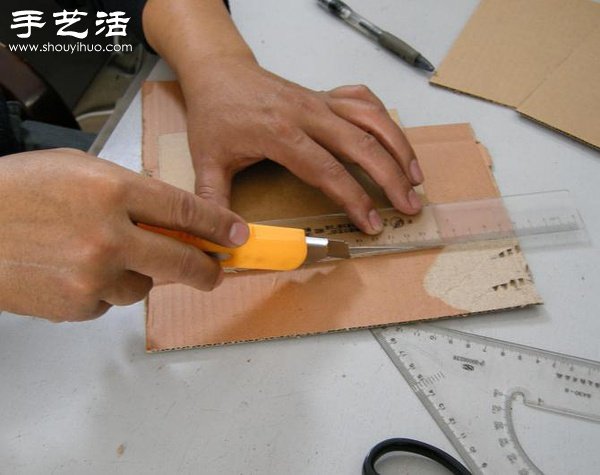 硬纸板废物利用DIY精致收纳柜(图35)