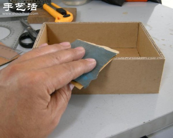 硬纸板废物利用DIY精致收纳柜(图38)