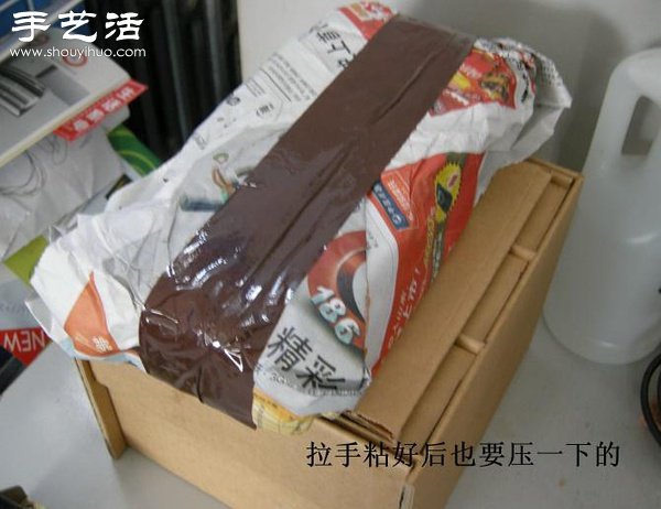 硬纸板废物利用DIY精致收纳柜(图48)
