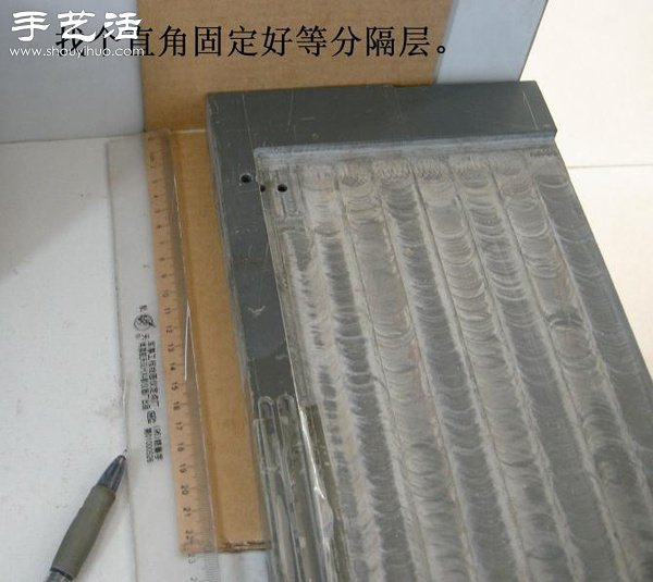 硬纸板废物利用DIY精致收纳柜(图12)