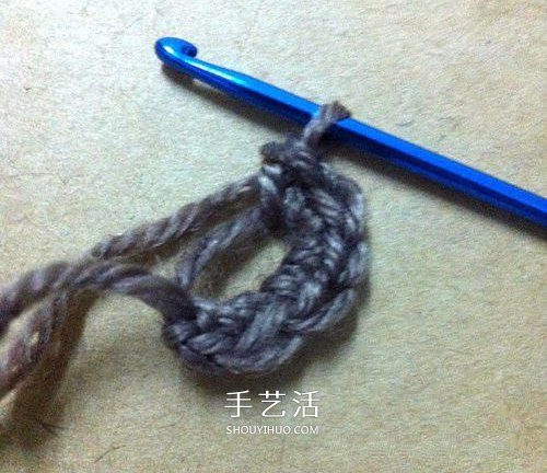每日勤劳采蜜忙！毛线蜜蜂的钩针编织方法(图3)