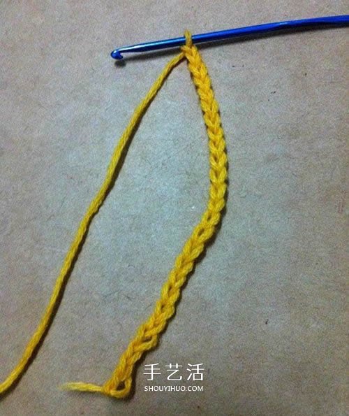 镂空毛线收纳包怎么编织 钩针包包的编法图解(图3)
