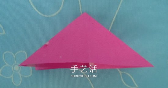 儿童折纸桃子的教程 简单小桃子怎么折图解(图4)