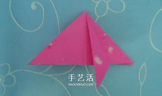 儿童折纸桃子的教程 简单小桃子怎么折图解(图5)