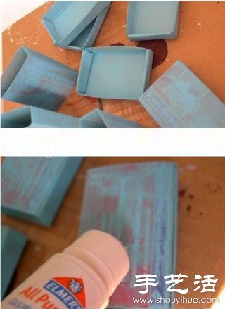 火柴盒废物利用手工制作首饰盒(图3)