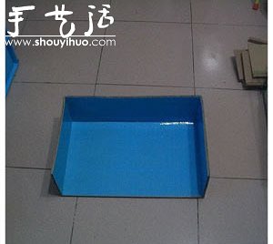 硬纸板DIY手工制作鞋柜的教程(图5)
