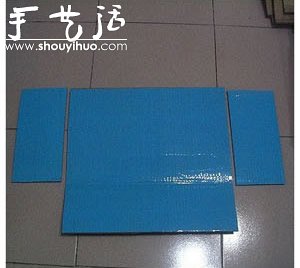 硬纸板DIY手工制作鞋柜的教程(图4)