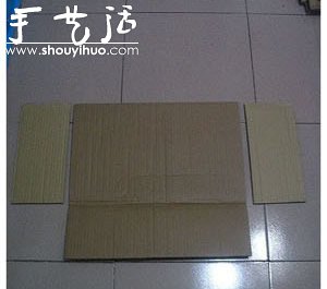 硬纸板DIY手工制作鞋柜的教程(图3)