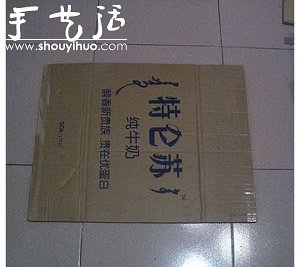 硬纸板DIY手工制作鞋柜的教程(图2)