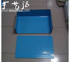 硬纸板DIY手工制作鞋柜的教程(图7)