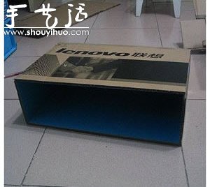 硬纸板DIY手工制作鞋柜的教程(图8)