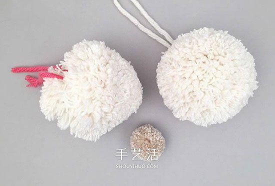 毛线球创意DIY 手工做一只超萌带披风的狗狗(图6)
