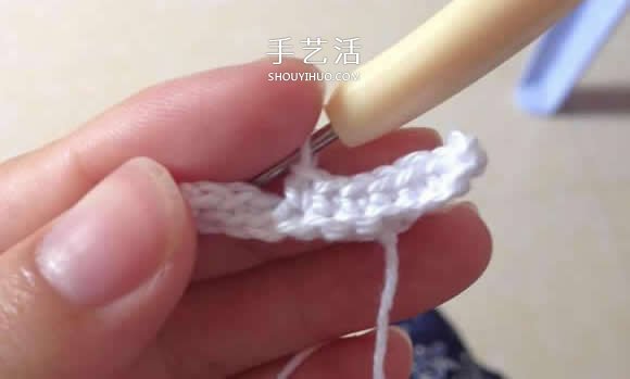 毛线收纳篮怎么编织 钩针编织圆形收纳筐图解(图24)