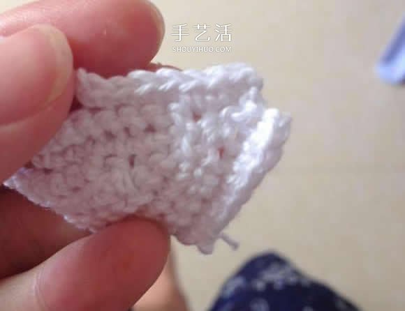 毛线收纳篮怎么编织 钩针编织圆形收纳筐图解(图36)