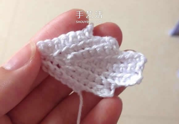 毛线收纳篮怎么编织 钩针编织圆形收纳筐图解(图37)