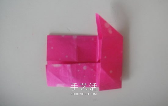 幼儿园学折小房子教程 最简单小房子折法图解(图5)