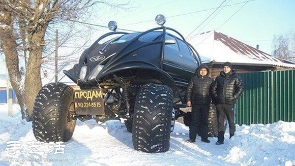 战斗民族出品：超霸气巨型汽车(图3)