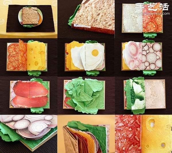 美味三明治书本 让你食欲大开神器(图3)