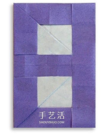 简单阿拉伯数字的折法 折纸数字的方法图解(图8)