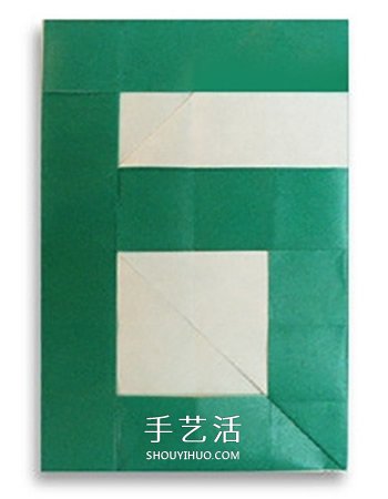 简单阿拉伯数字的折法 折纸数字的方法图解(图6)