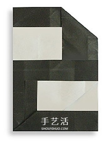 简单阿拉伯数字的折法 折纸数字的方法图解(图2)