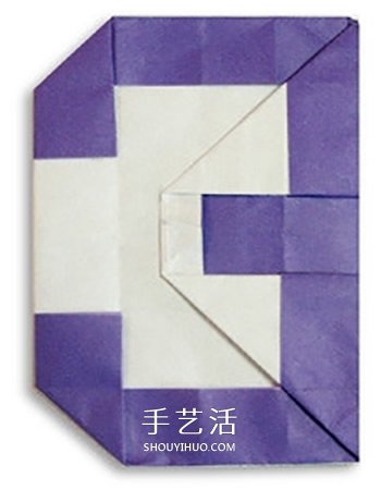 简单阿拉伯数字的折法 折纸数字的方法图解(图3)