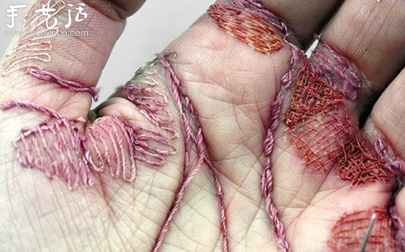 针线DIY手部破旧、劳累的外在表现(图2)