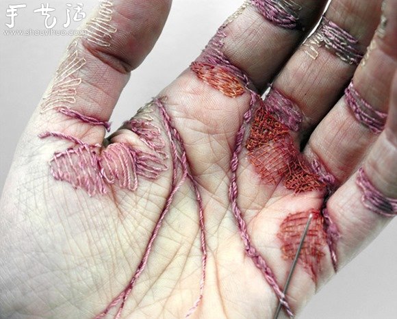 针线DIY手部破旧、劳累的外在表现 - 双维造物网