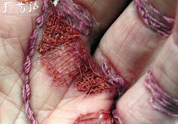 针线DIY手部破旧、劳累的外在表现(图4)