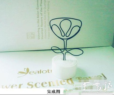 手工DIY个性小花便签夹(图8)