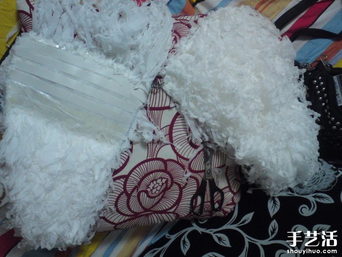 低碳环保“天使装”手工DIY全过程(图8)