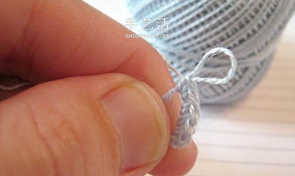 年年有余幸福年！钩针编织可爱小鱼的步骤图(图4)