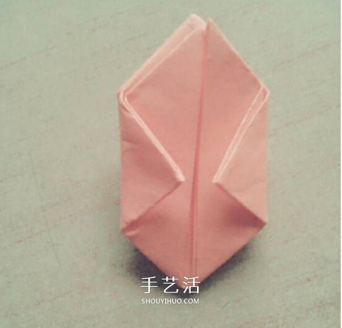 带翅膀气球的折法图解 折纸有翅膀的气球教程(图9)