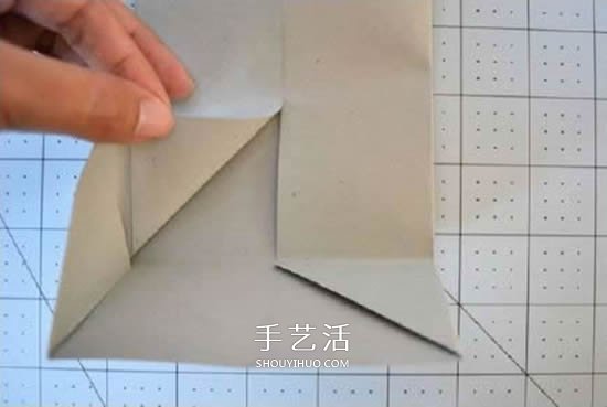 纸衬衫的折法简单图解 可爱小衬衫怎么折步骤(图7)