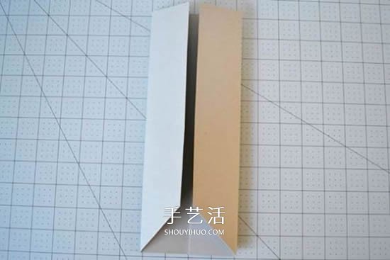 纸衬衫的折法简单图解 可爱小衬衫怎么折步骤(图5)