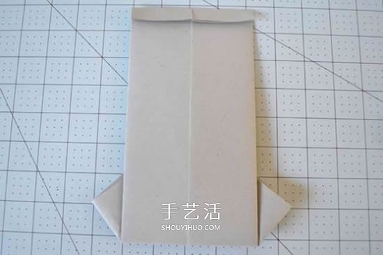 纸衬衫的折法简单图解 可爱小衬衫怎么折步骤(图10)