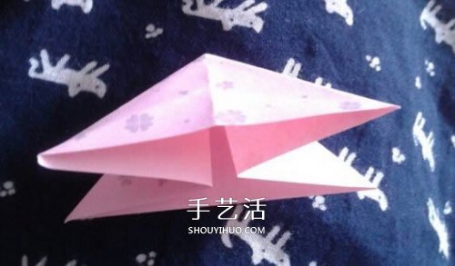 简单又可爱桃子折纸 儿童手工桃子的折法(图2)