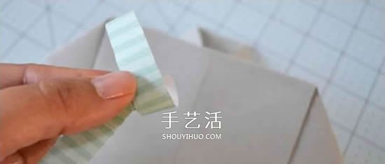 纸衬衫的折法简单图解 可爱小衬衫怎么折步骤(图13)