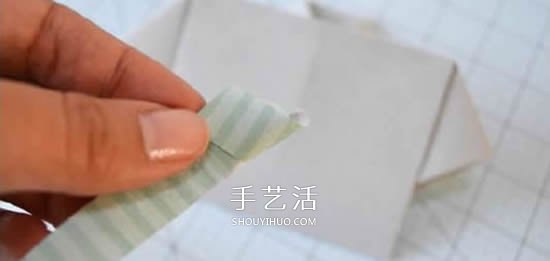 纸衬衫的折法简单图解 可爱小衬衫怎么折步骤(图14)