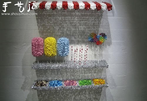 纽扣DIY的艺术作品 - 双维造物网