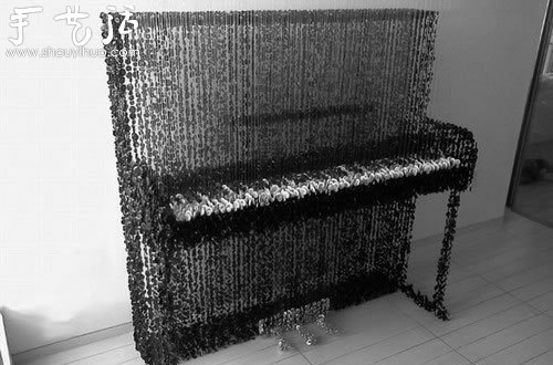 纽扣DIY的艺术作品(图4)