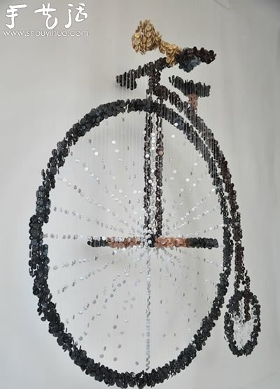 纽扣DIY的艺术作品(图13)