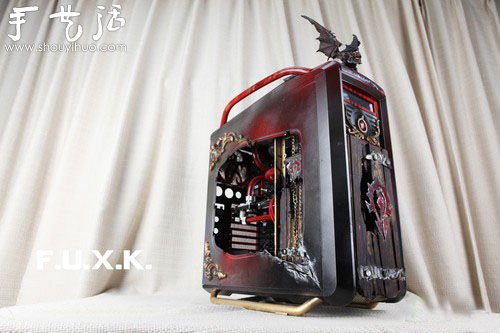 魔兽玩家DIY酷炫WOW主题机箱(图6)