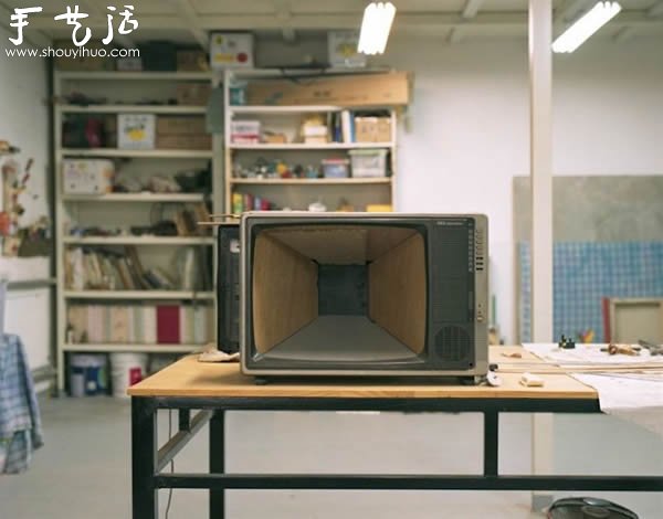 废旧电视里DIY的迷你世界(图4)