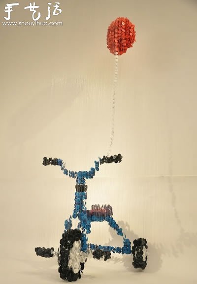 纽扣DIY的艺术作品(图16)