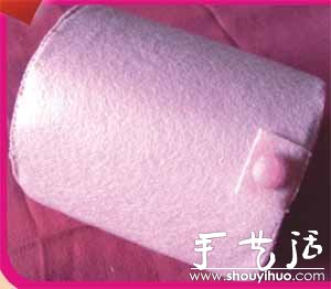 废物利用DIY“心心相印”抽纸桶(图4)