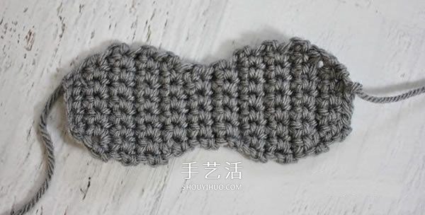 钩针编织儿童飞行员帽子 让孩子实现小小梦想(图5)