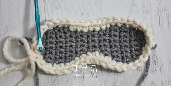 钩针编织儿童飞行员帽子 让孩子实现小小梦想(图6)